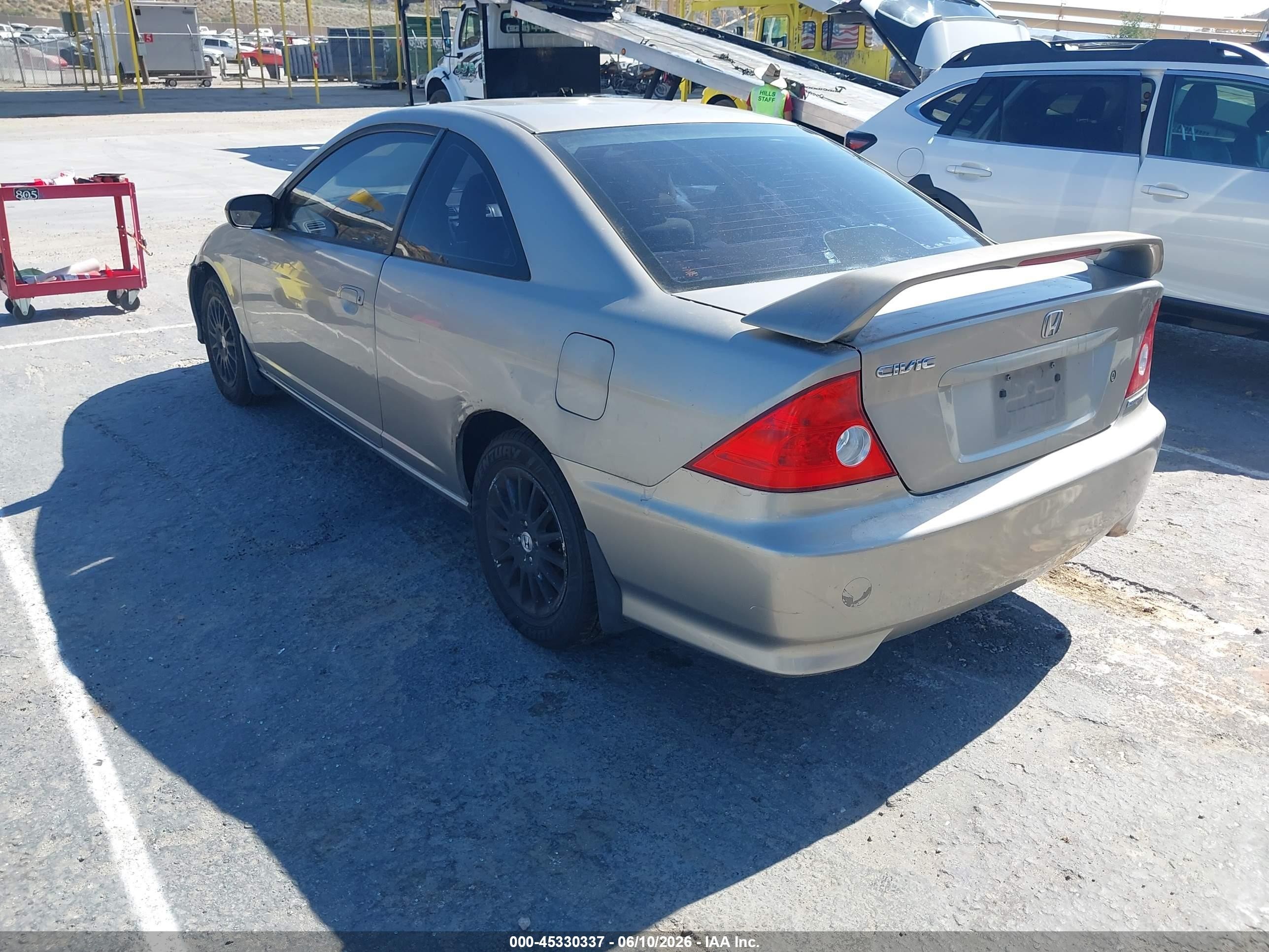 2005 Honda Civic Lx Gold vin: 1HGEM22545L042113