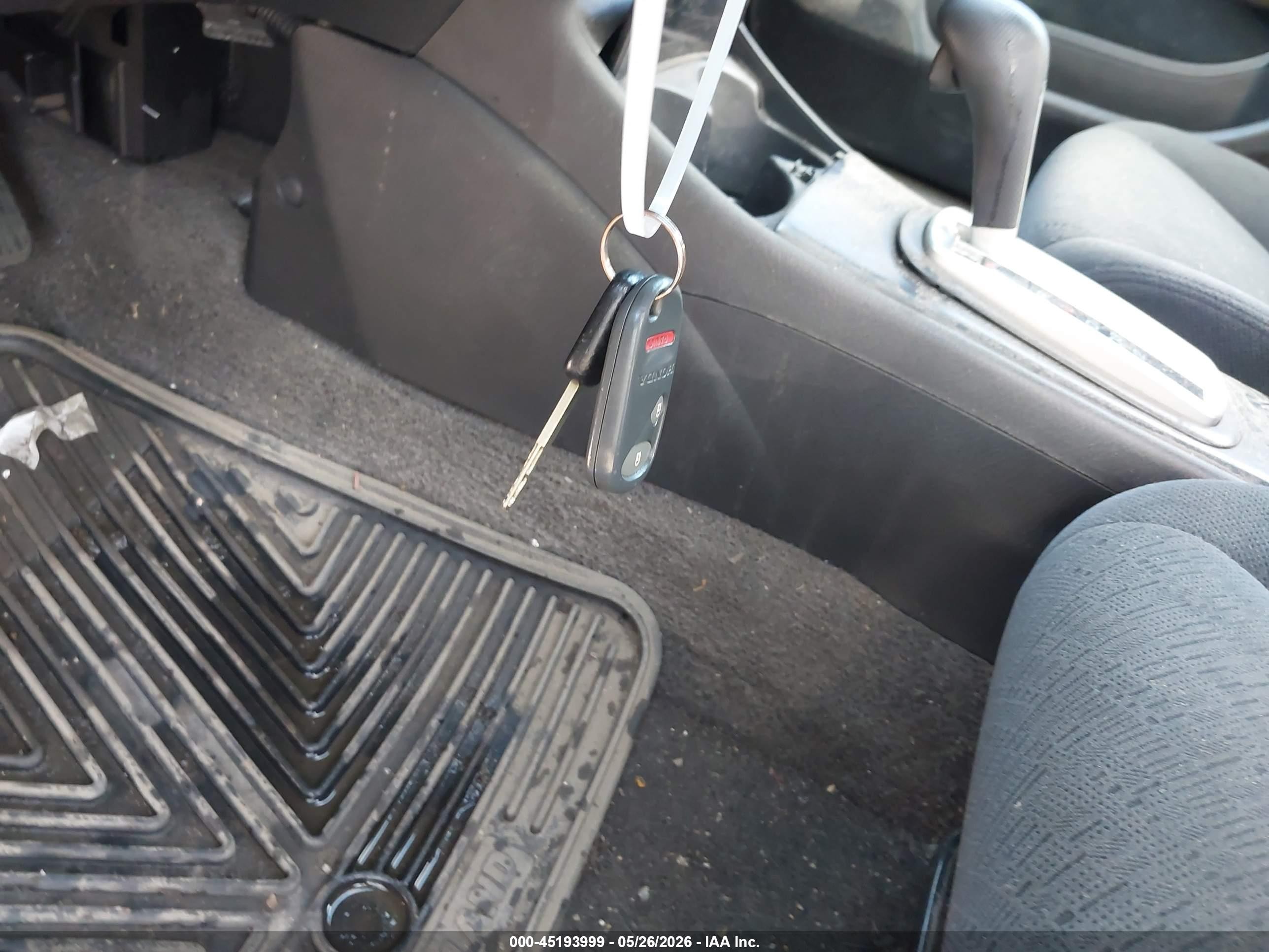 2005 Honda Civic Lx Черный vin: 1HGEM22545L061695