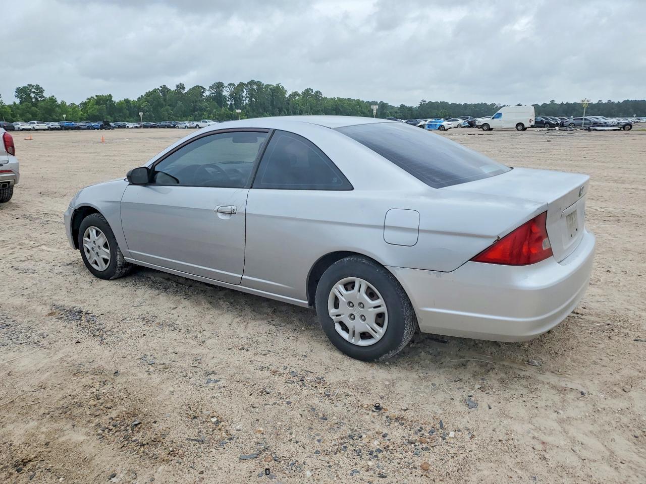2003 Honda Civic Lx Silver vin: 1HGEM22553L044479