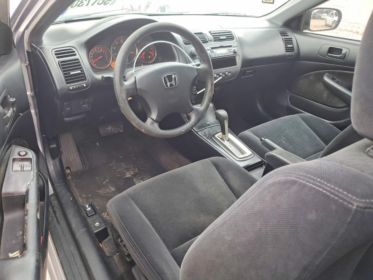 2003 Honda Civic Lx Silver vin: 1HGEM22553L044479
