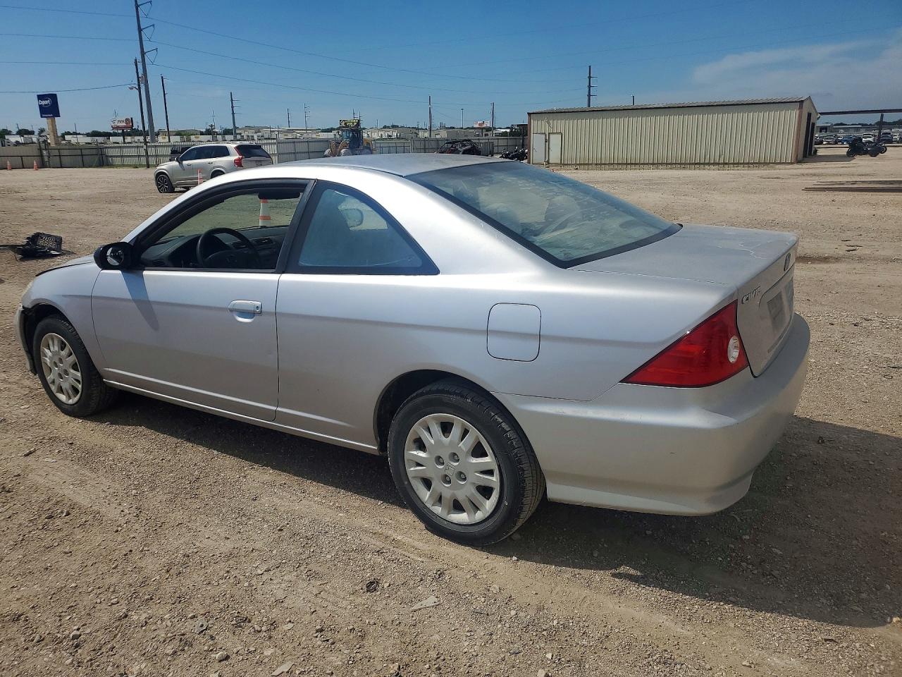 2004 Honda Civic Lx Silver vin: 1HGEM22554L010902