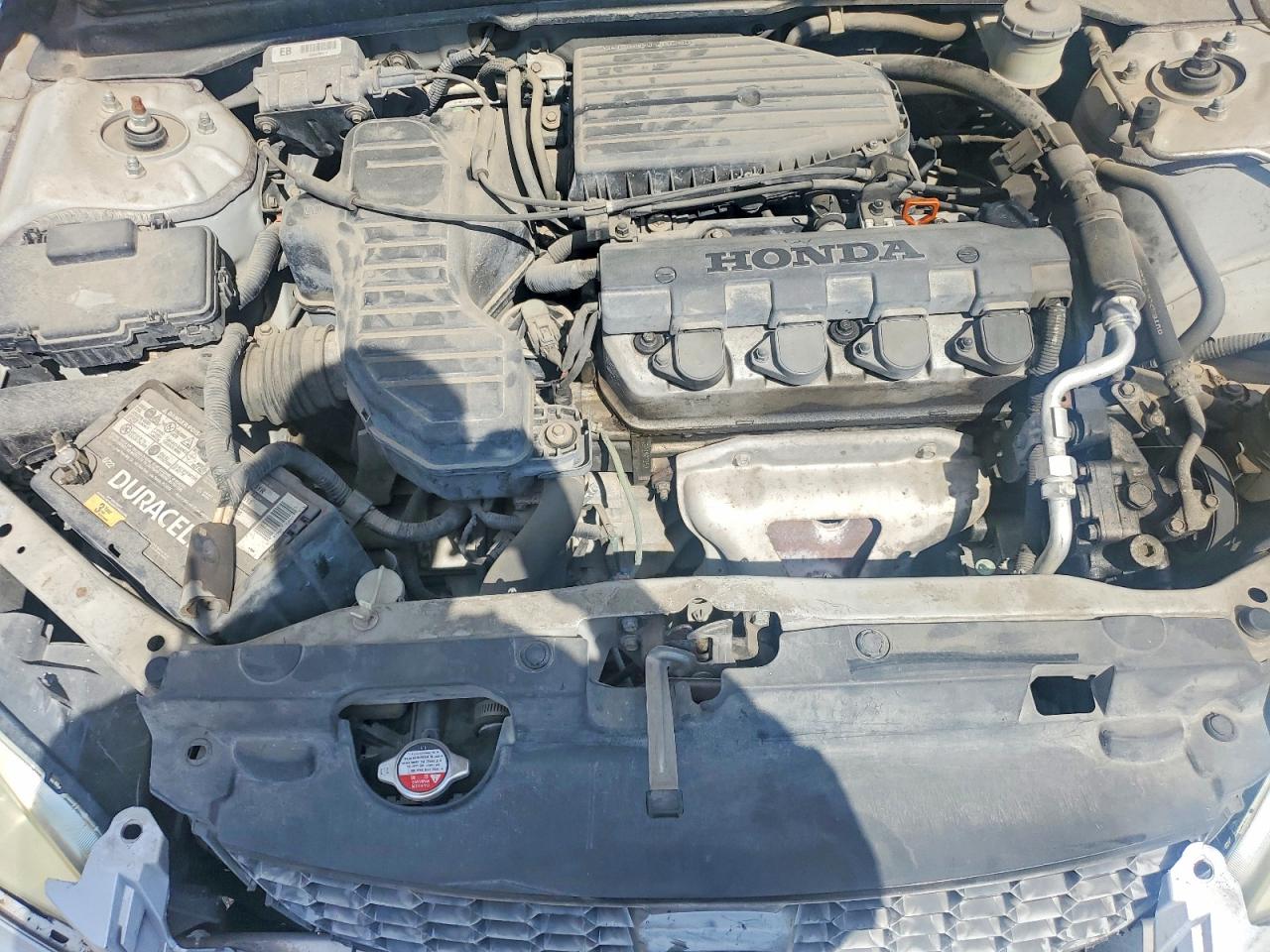 2004 Honda Civic Lx Silver vin: 1HGEM22554L010902