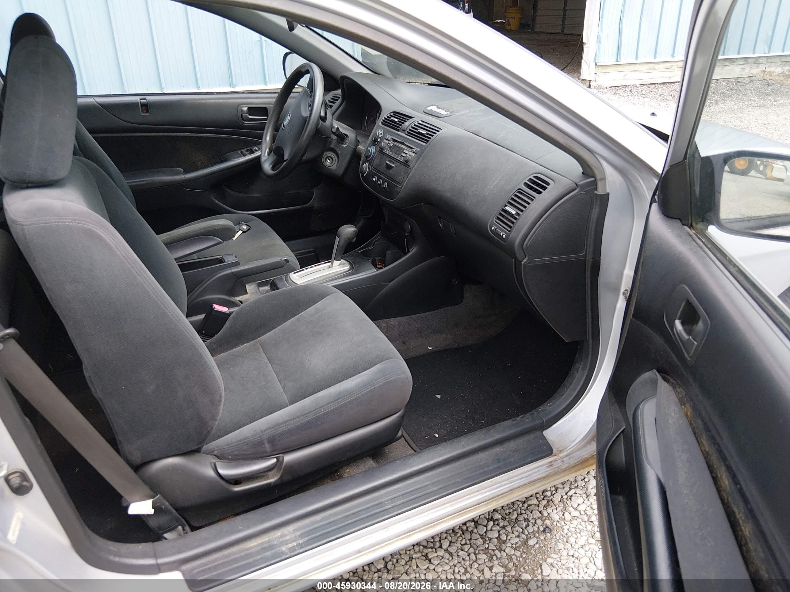 2004 Honda Civic Lx Silver vin: 1HGEM22574L077212