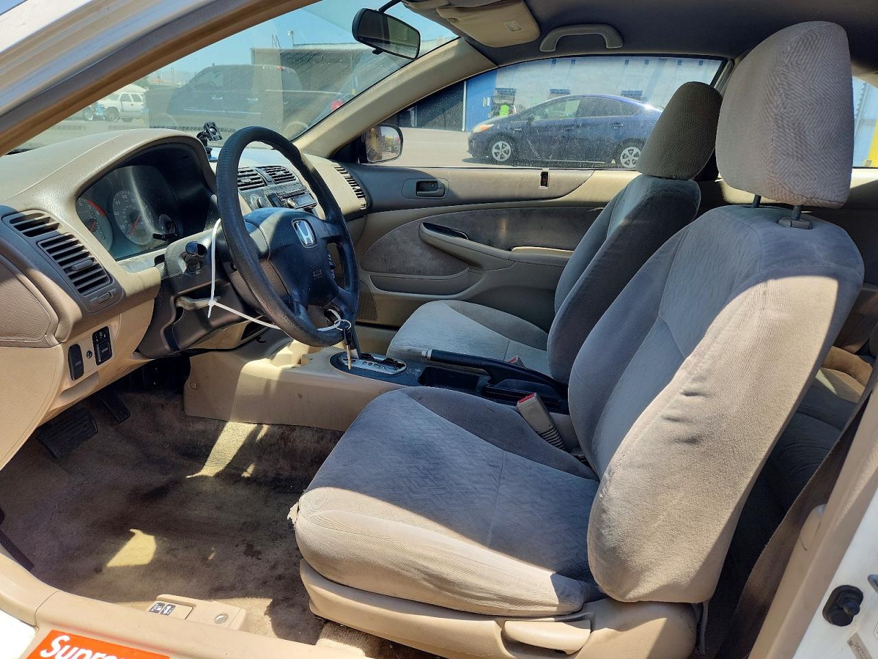 2001 Honda Civic Lx Белый vin: 1HGEM22581L077506
