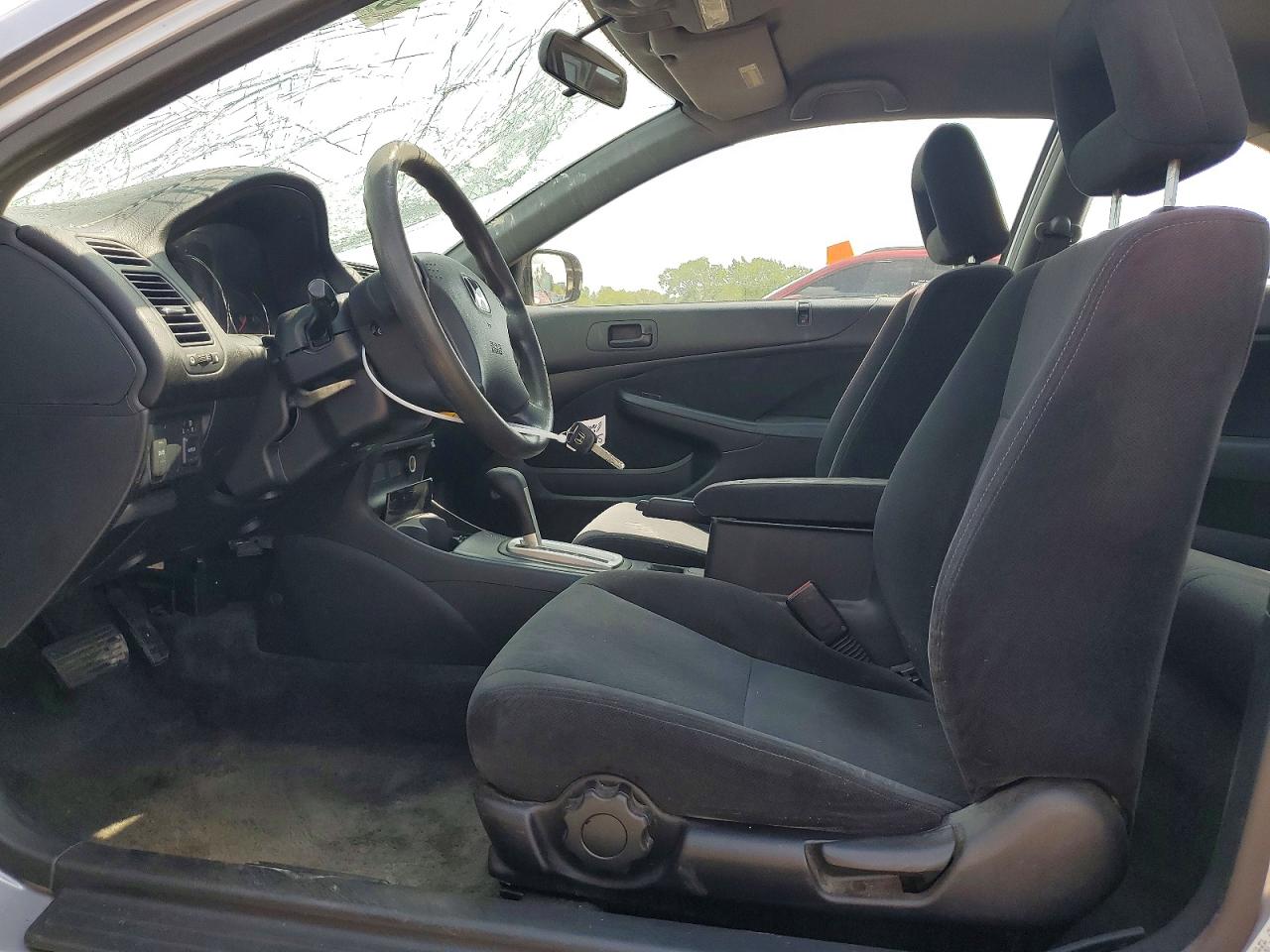2003 Honda Civic Lx Silver vin: 1HGEM22583L001111