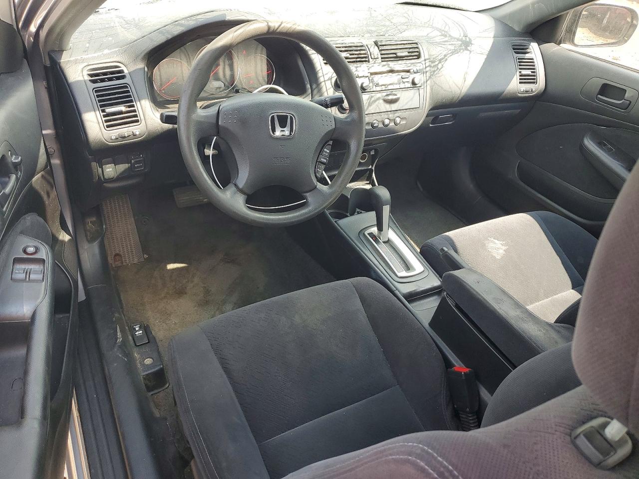 2003 Honda Civic Lx Silver vin: 1HGEM22583L001111