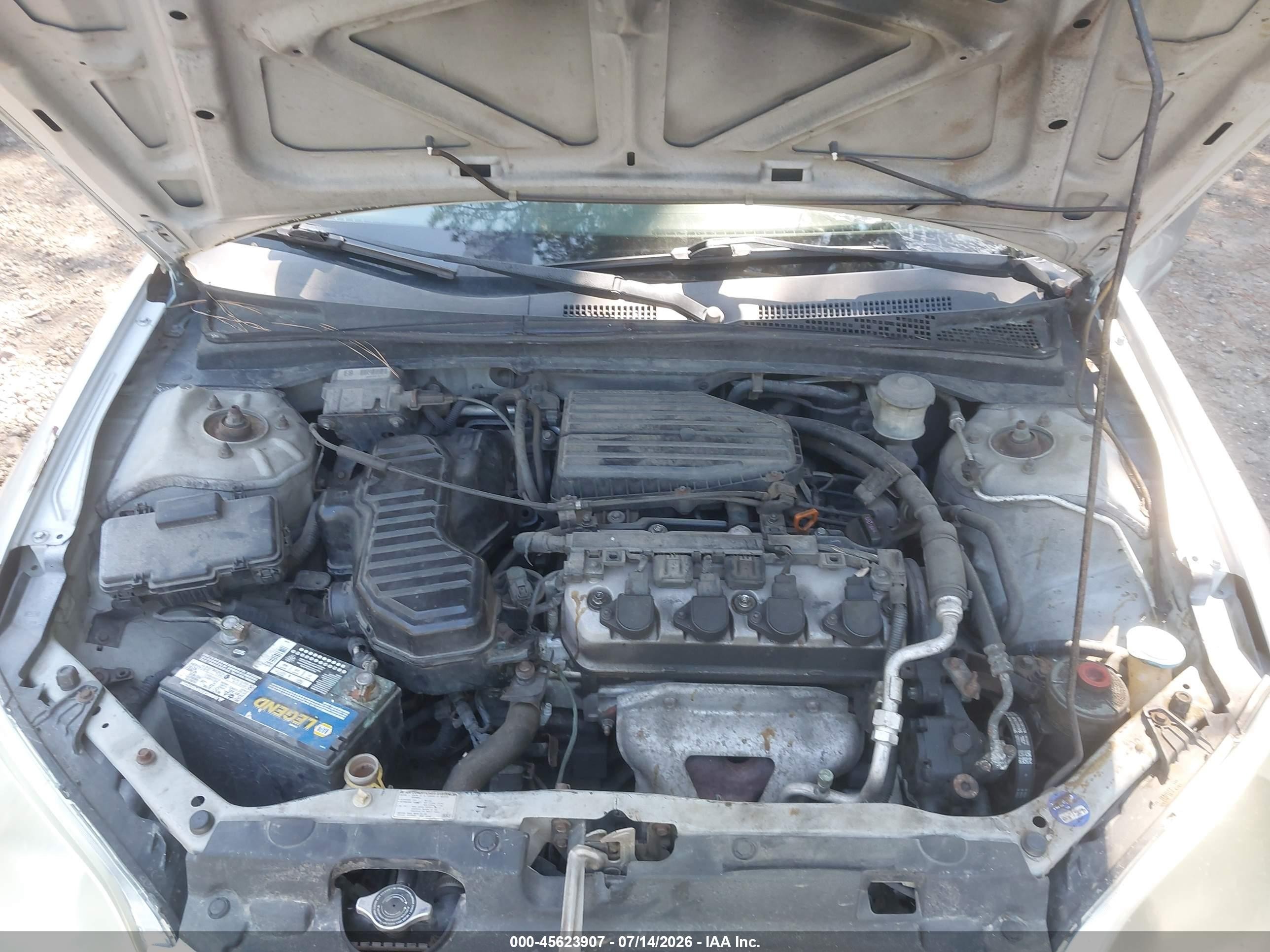 2005 Honda Civic Lx Silver vin: 1HGEM22595L009639