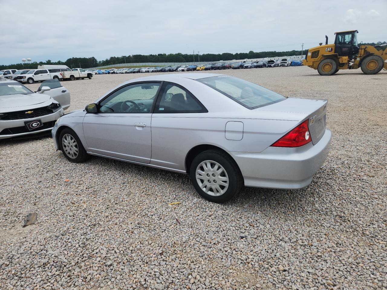 2005 Honda Civic Lx Silver vin: 1HGEM22595L009723