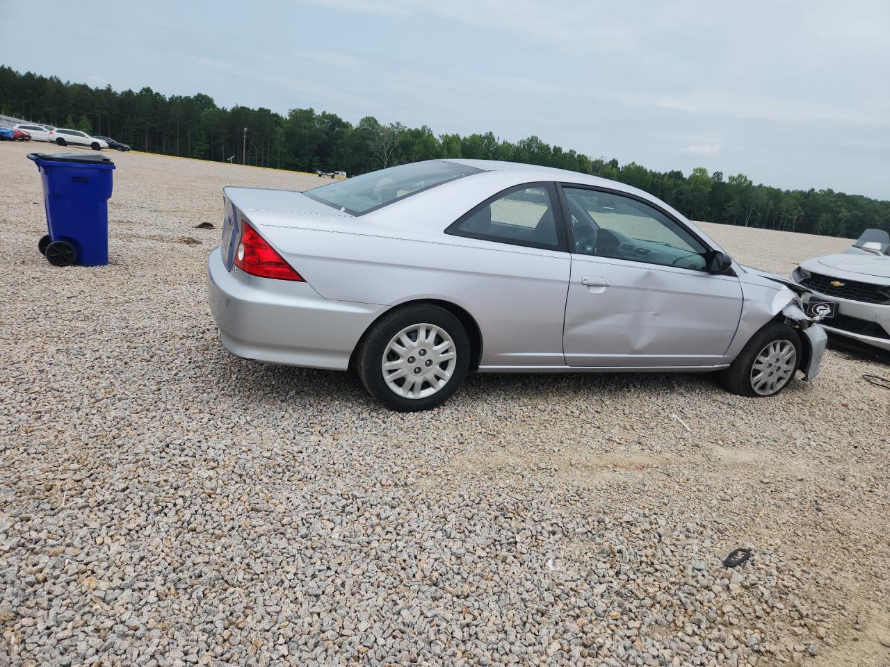 2005 Honda Civic Lx Silver vin: 1HGEM22595L009723