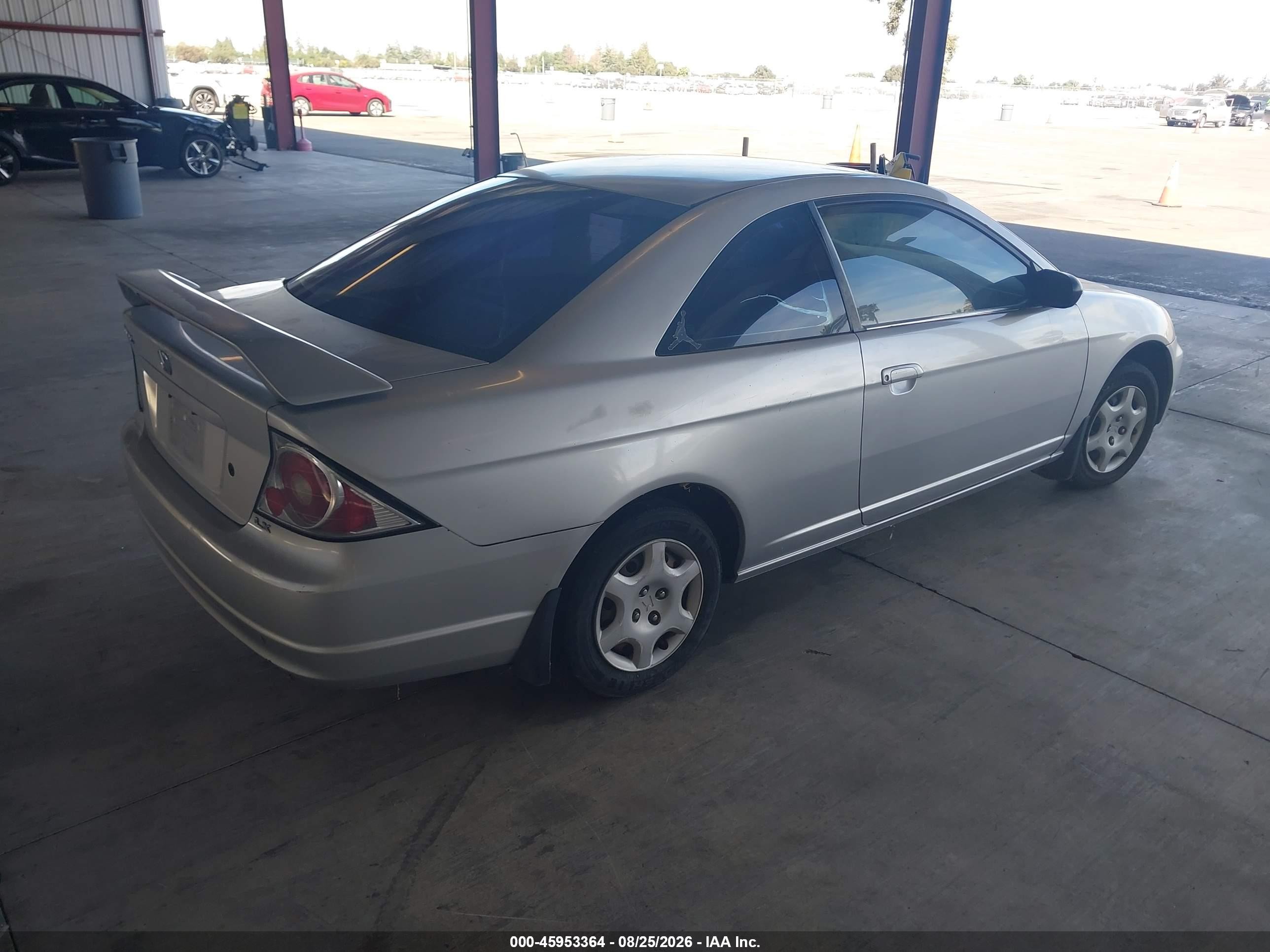 2002 Honda Civic Lx Серебряный vin: 1HGEM225X2L109552