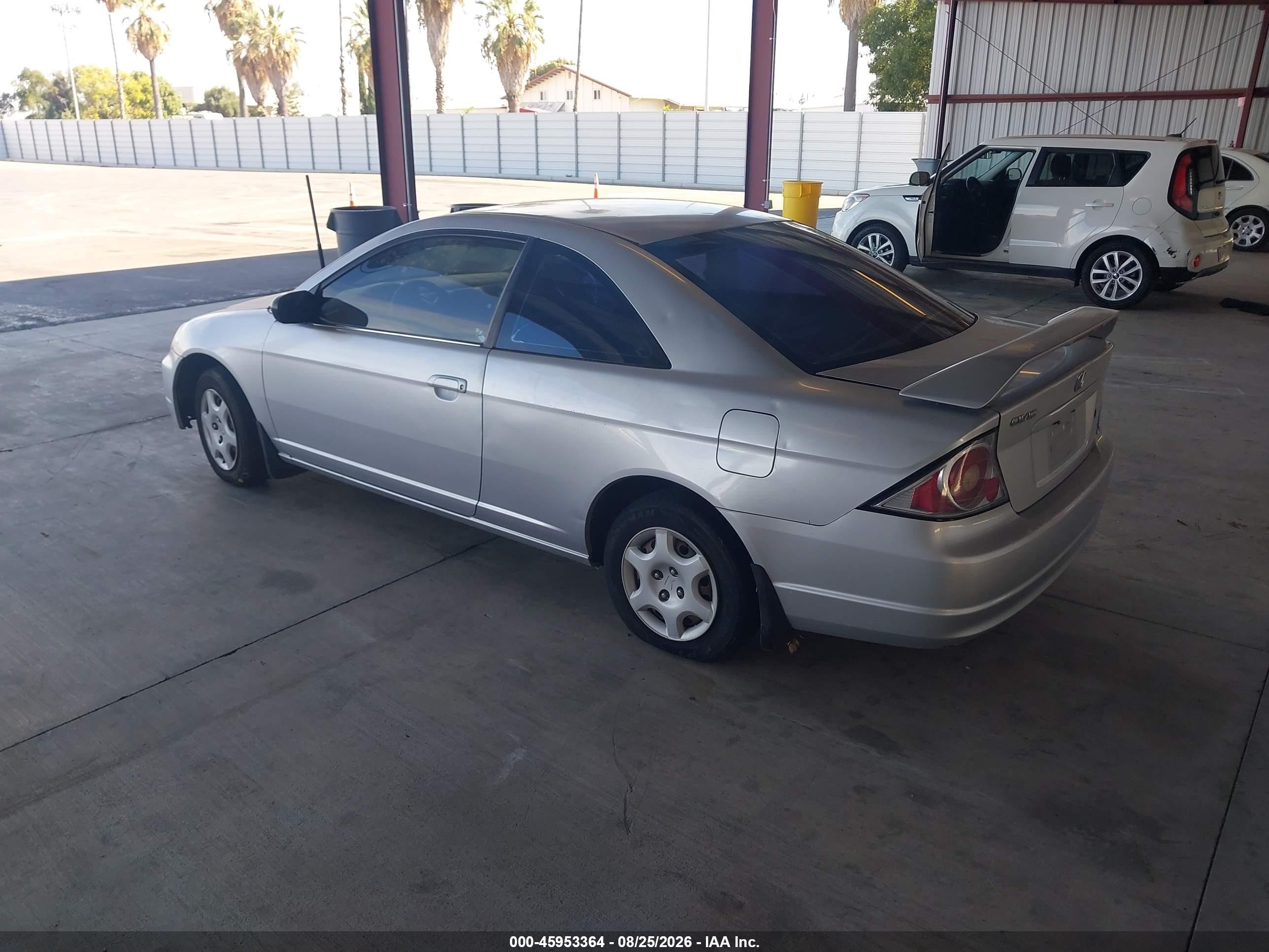 2002 Honda Civic Lx Серебряный vin: 1HGEM225X2L109552