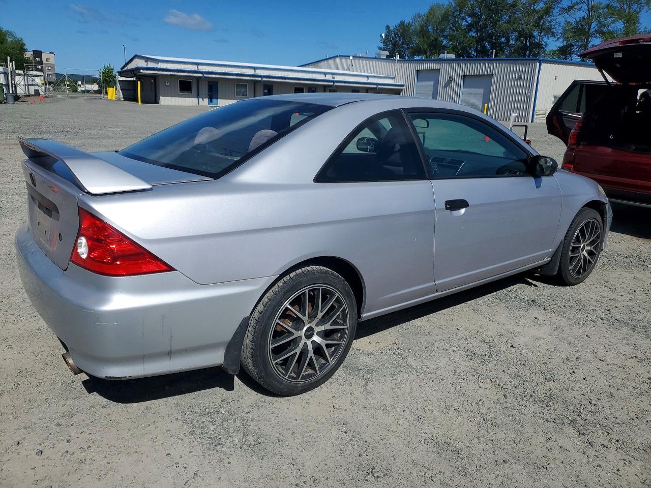 2005 Honda Civic Hx Серебряный vin: 1HGEM22845L059536