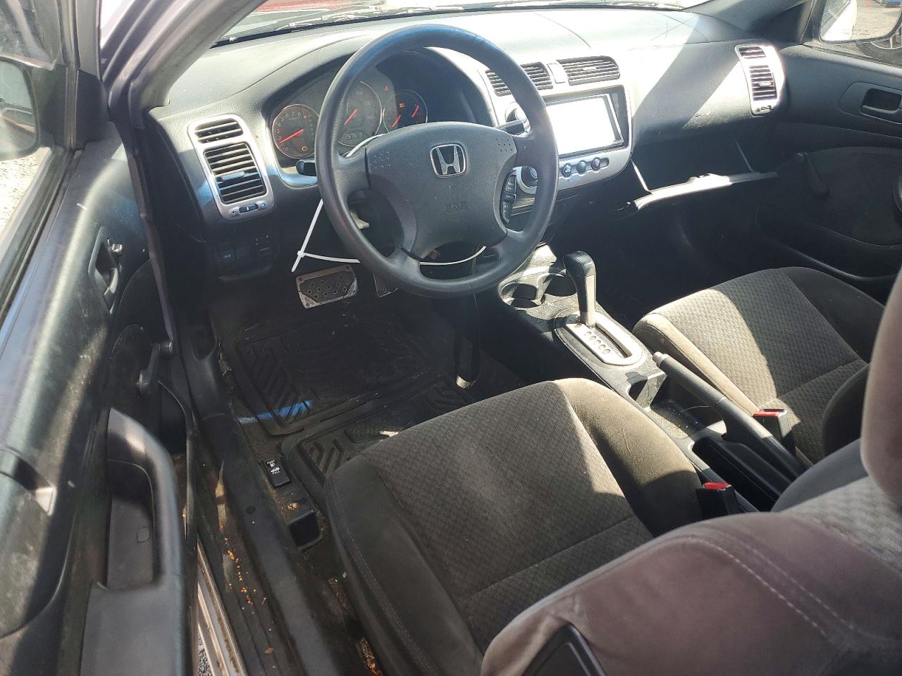 2005 Honda Civic Hx Серебряный vin: 1HGEM22845L059536