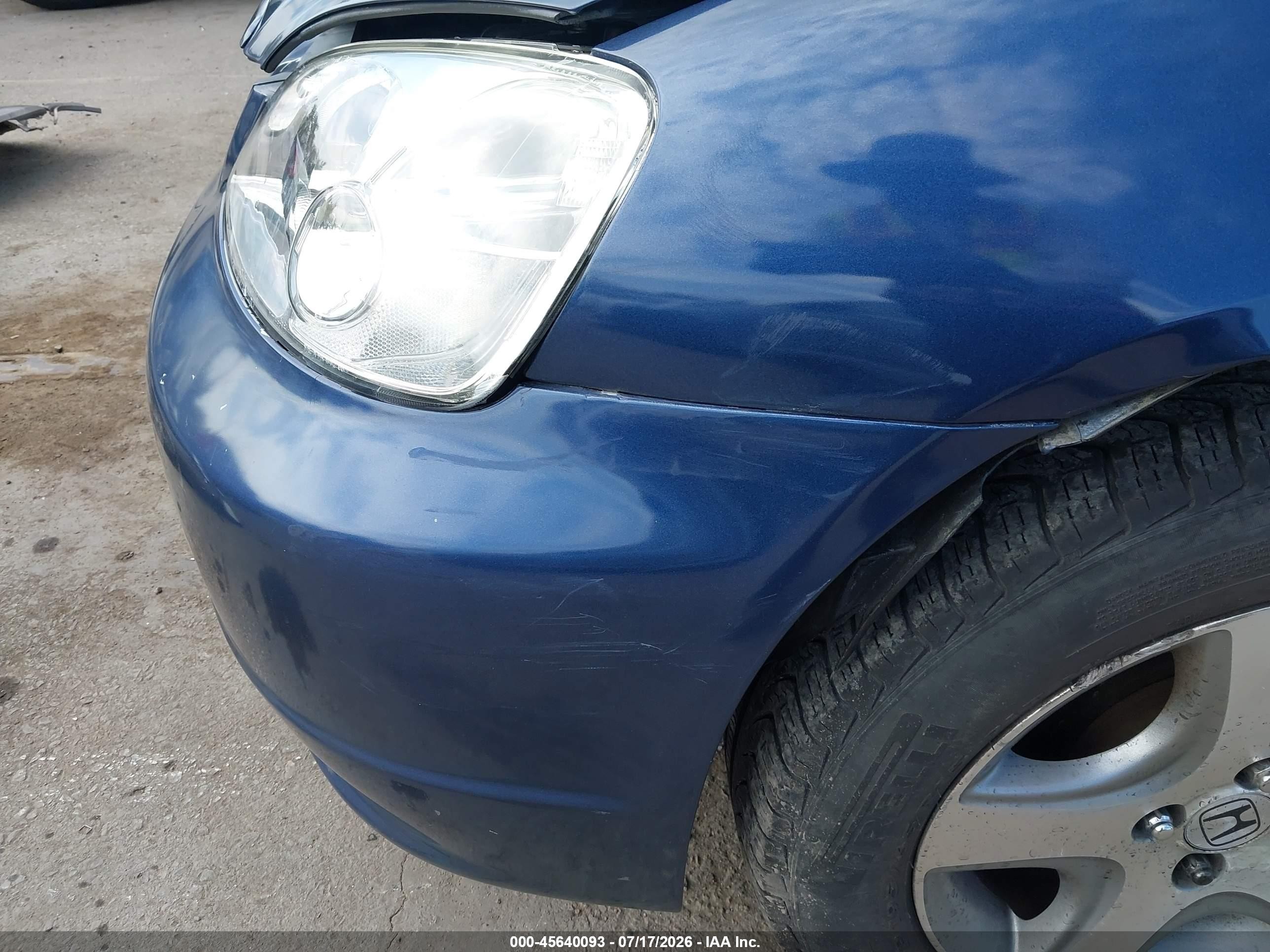 2001 Honda Civic Ex Blue vin: 1HGEM22901L120447