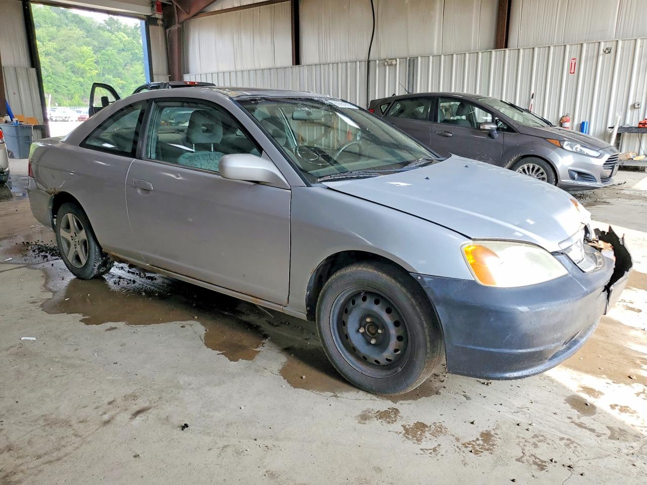 2002 Honda Civic Ex Серебряный vin: 1HGEM22902L068299
