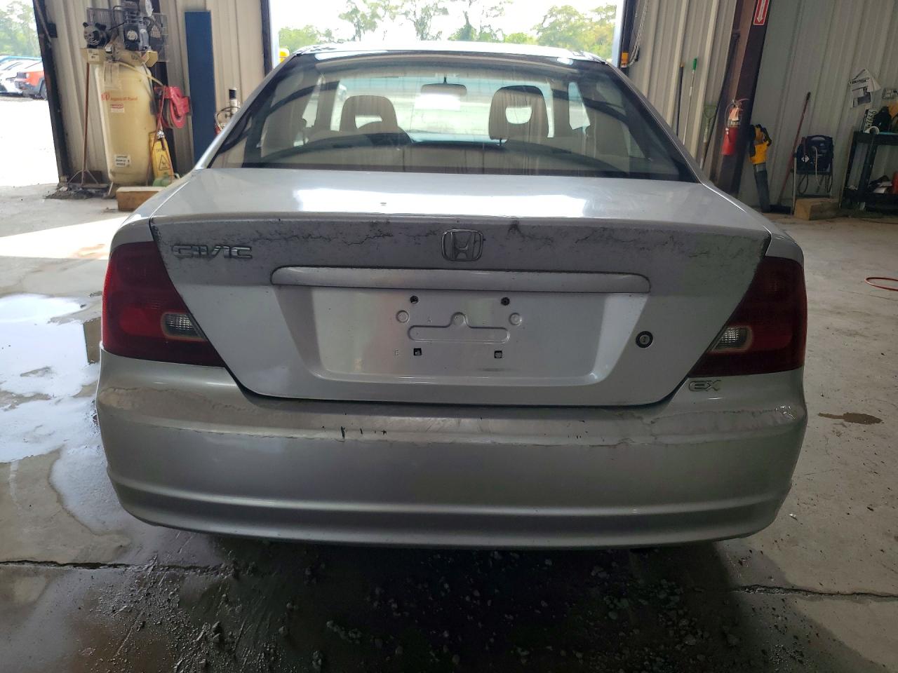 2002 Honda Civic Ex Серебряный vin: 1HGEM22902L068299