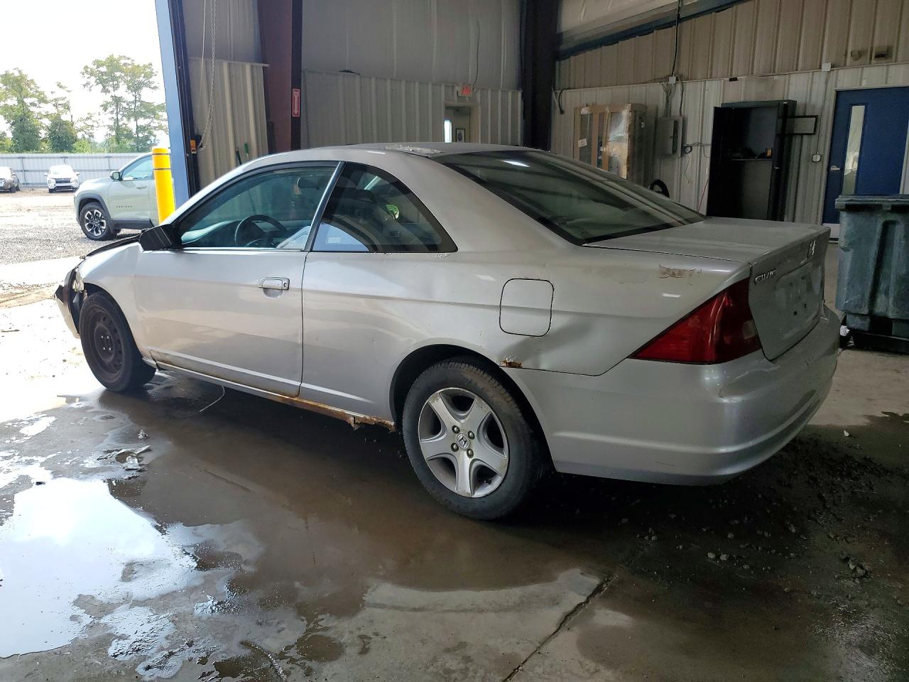 2002 Honda Civic Ex Серебряный vin: 1HGEM22902L068299