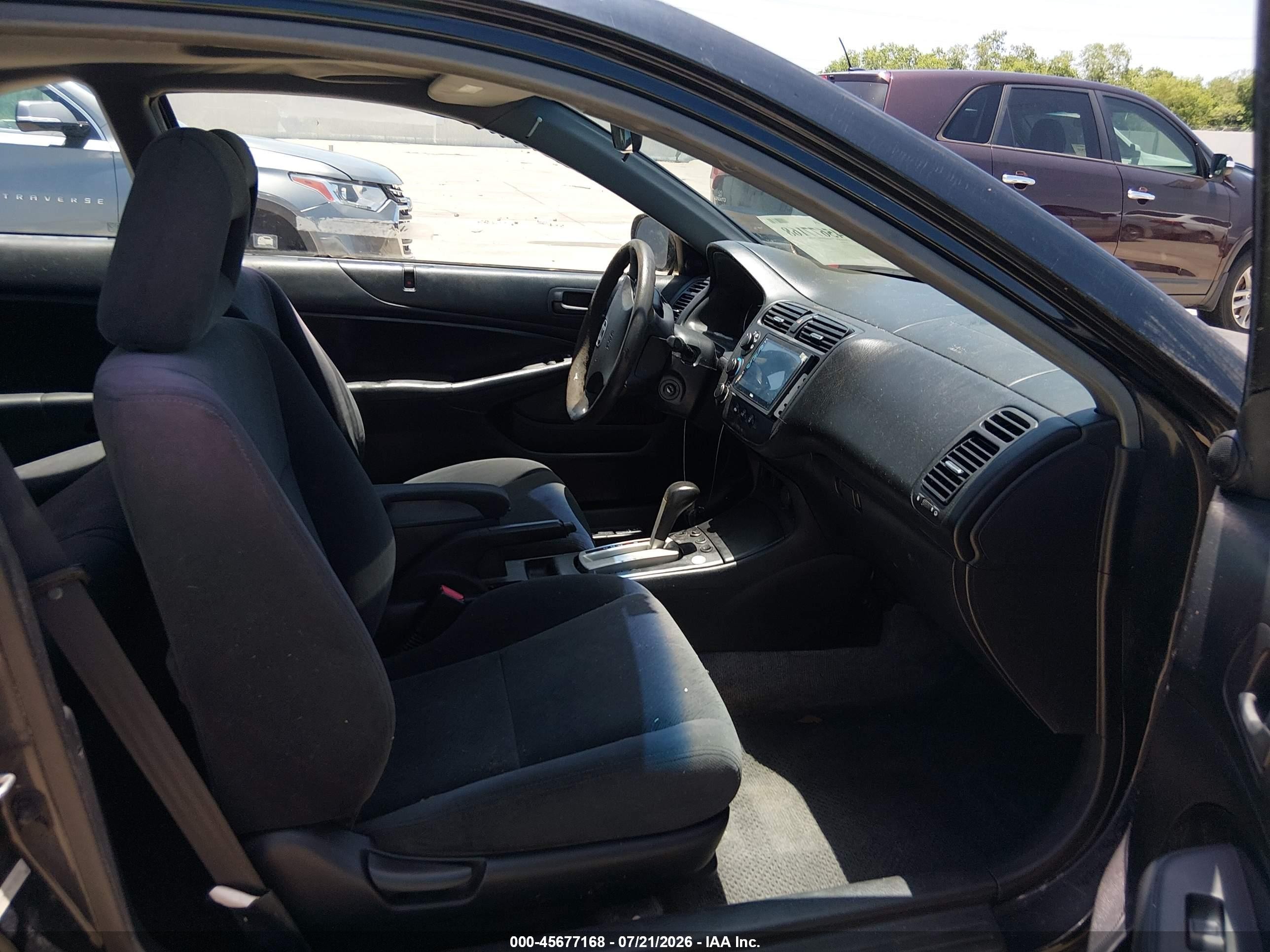 2003 Honda Civic Ex Black vin: 1HGEM22903L086108