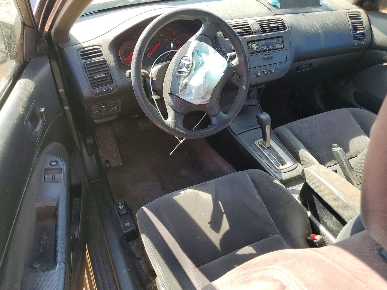 2004 Honda Civic Ex Gray vin: 1HGEM22904L014651