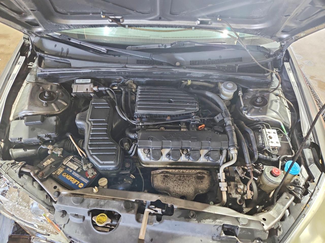 2005 Honda Civic Ex Gray vin: 1HGEM22905L021391