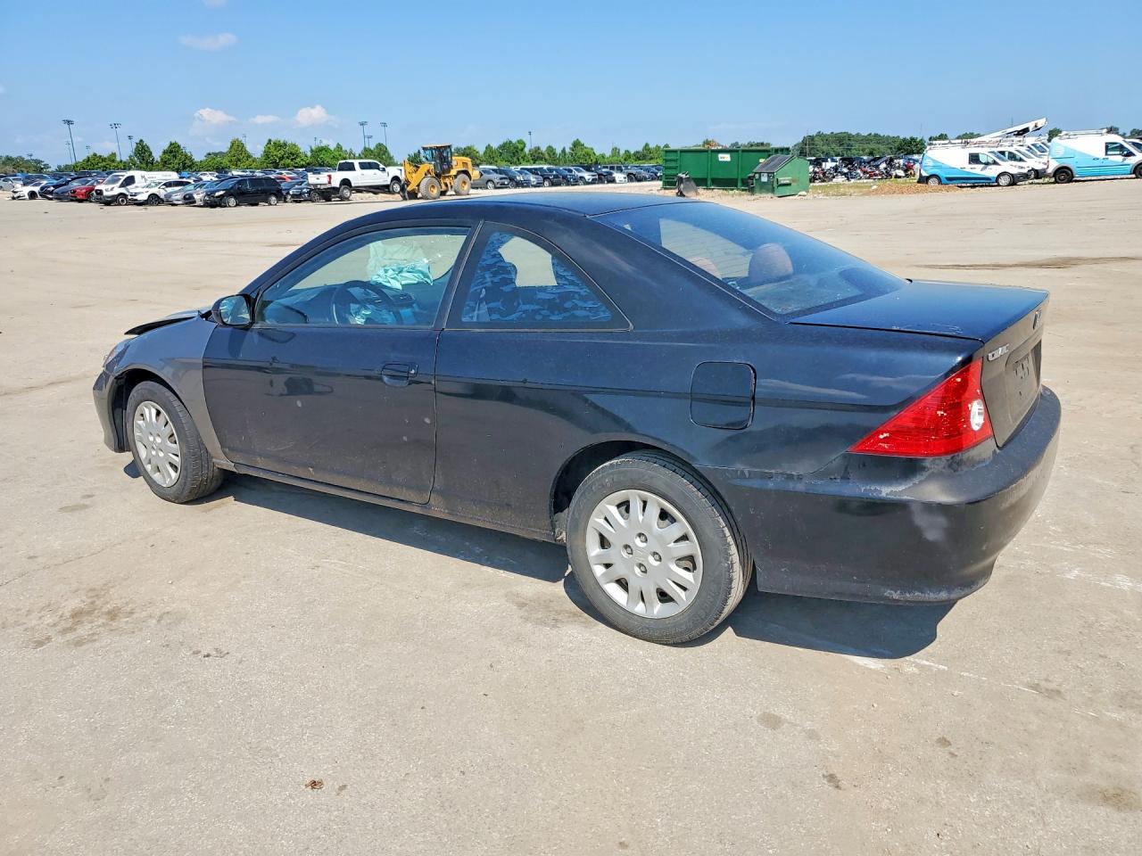 2005 Honda Civic Ex Черный vin: 1HGEM22905L033816