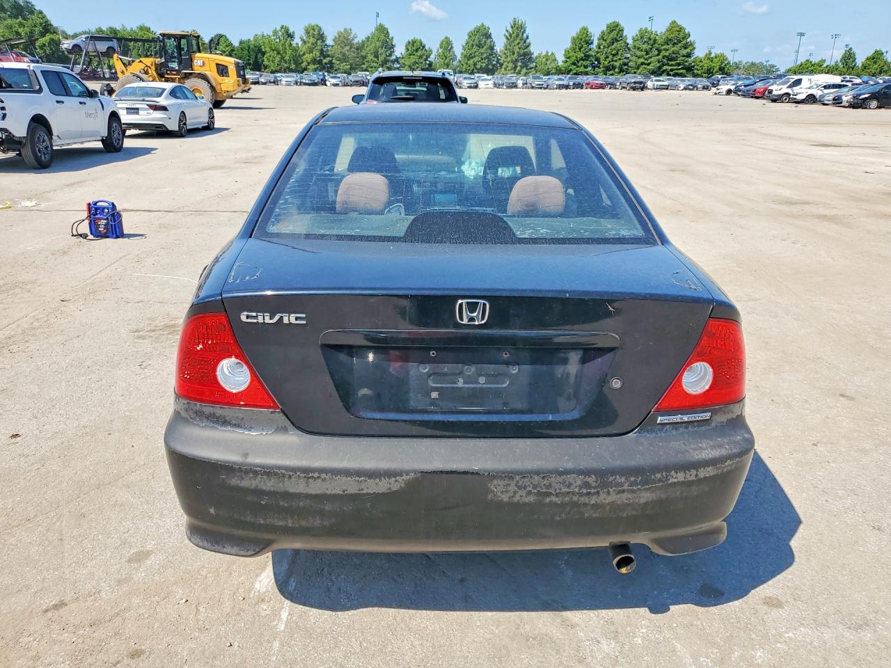 2005 Honda Civic Ex Черный vin: 1HGEM22905L033816