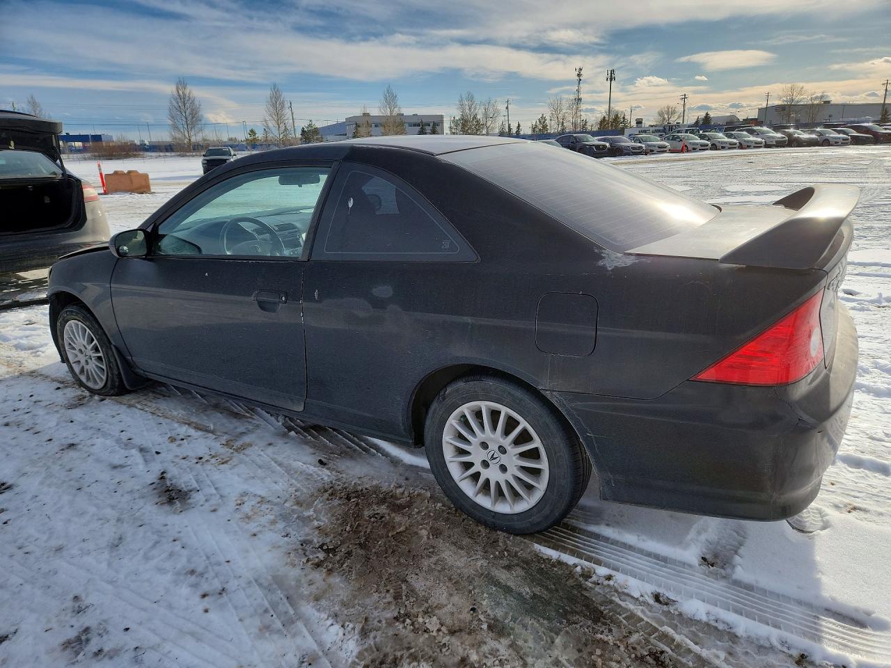 2005 Honda Civic Si-g 2dr Coupe Black vin: 1HGEM22905L813119