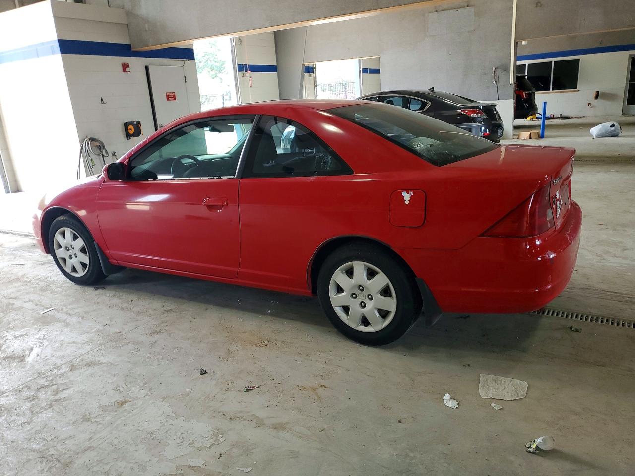 2001 Honda Civic Si Red vin: 1HGEM22911L028652