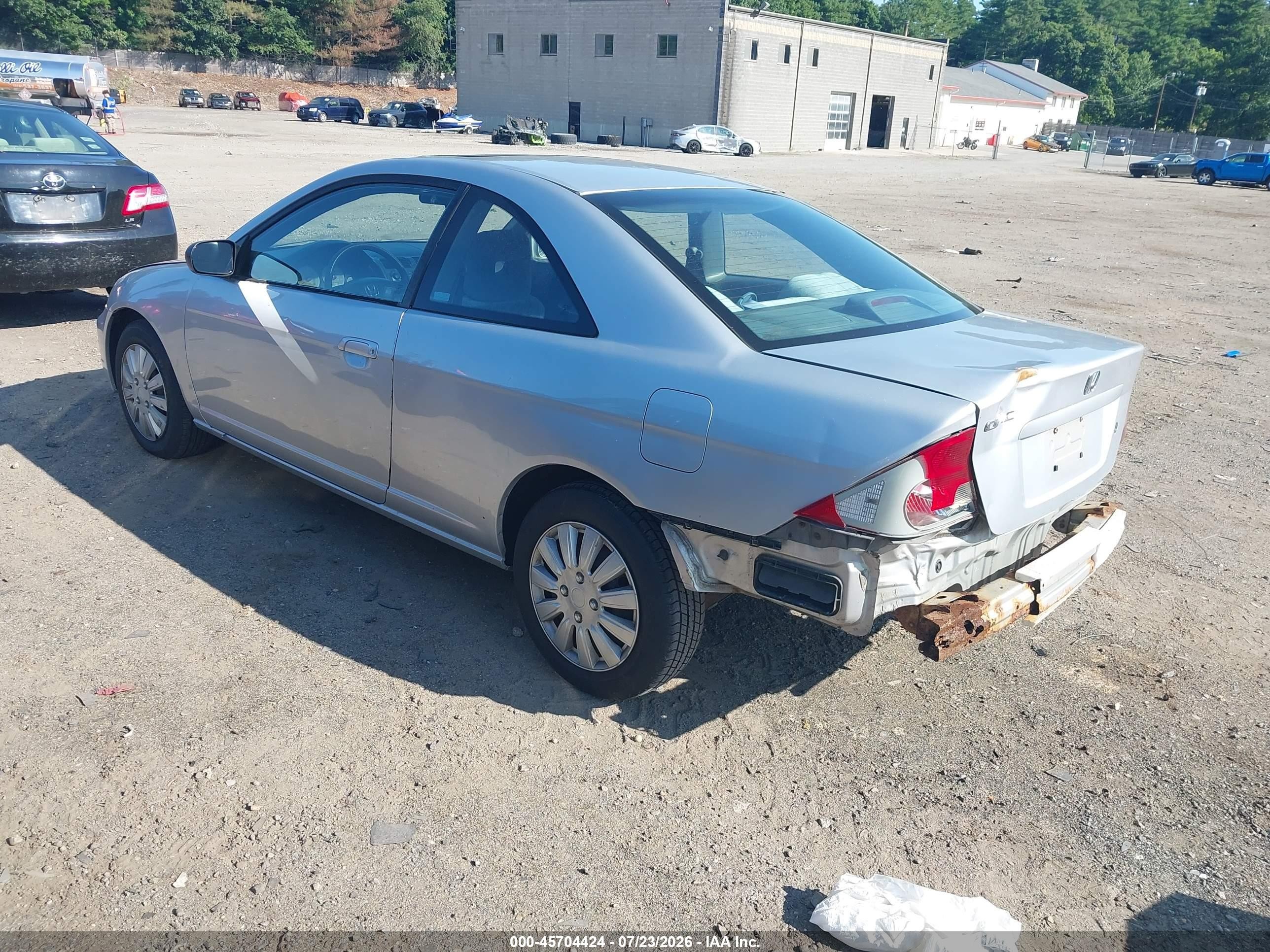 2002 Honda Civic Ex Серебряный vin: 1HGEM22912L018544