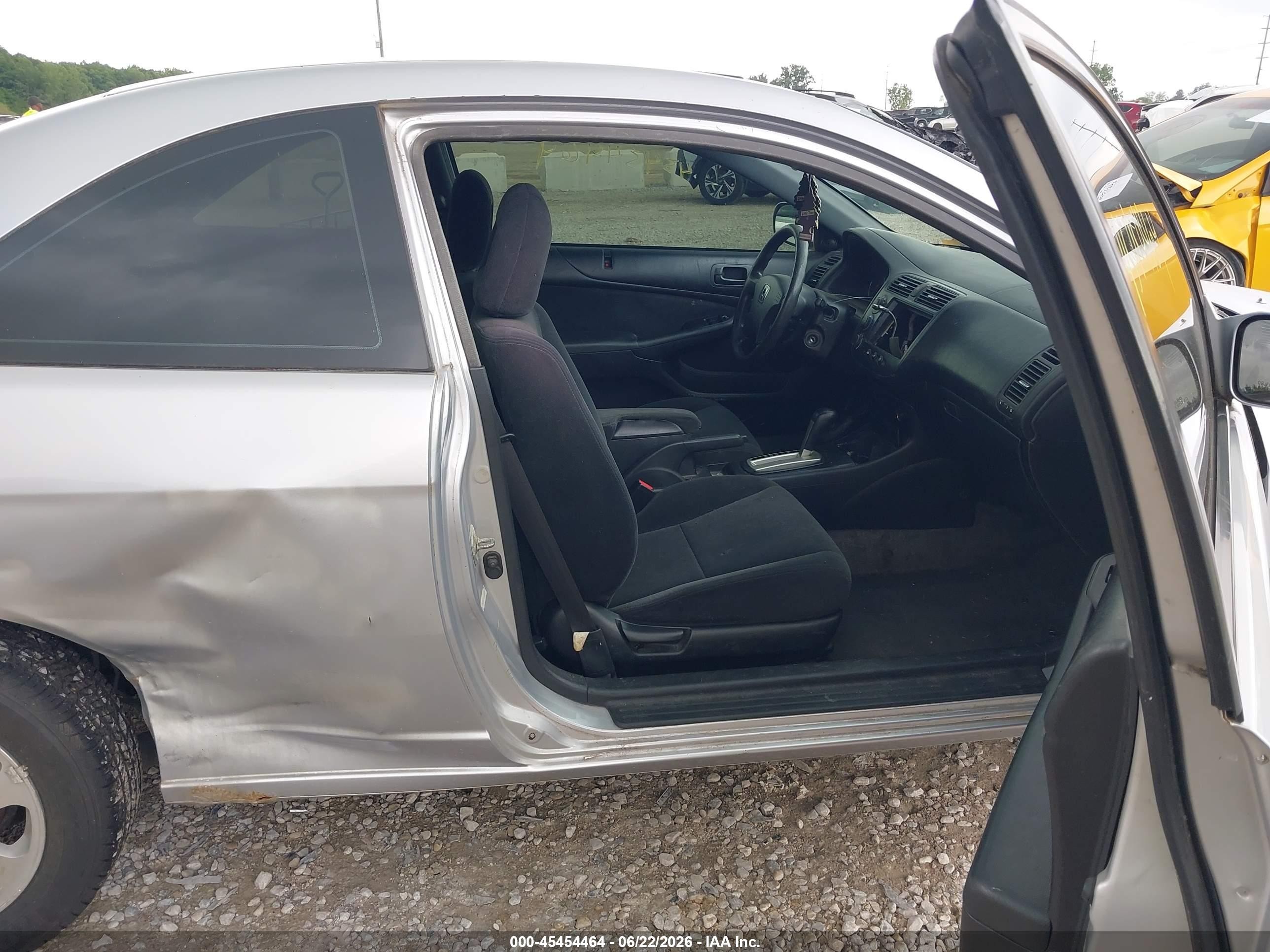 2003 Honda Civic Ex Silver vin: 1HGEM22913L016729