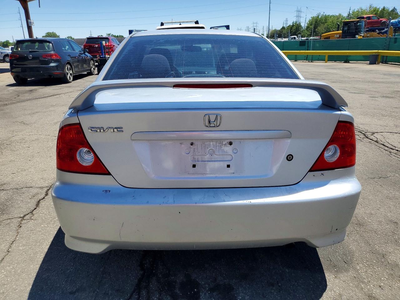 2005 Honda Civic Ex Silver vin: 1HGEM22915L025806
