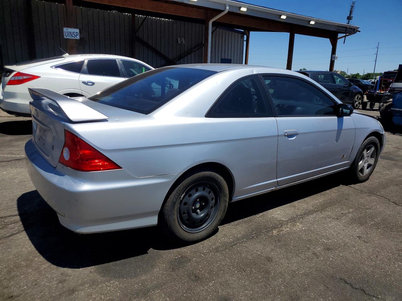 2005 Honda Civic Ex Silver vin: 1HGEM22915L025806