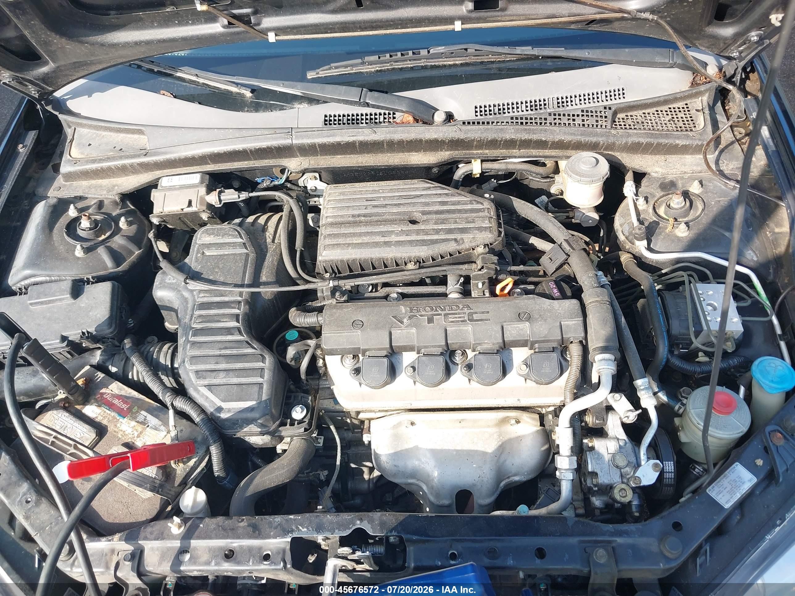 2005 Honda Civic Ex Black vin: 1HGEM22915L033940