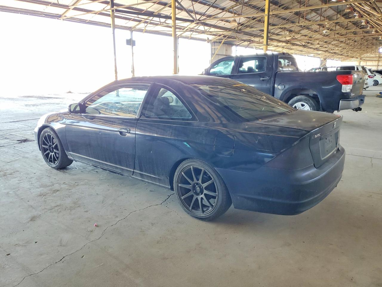 2001 Honda Civic Si Black vin: 1HGEM22921L084776