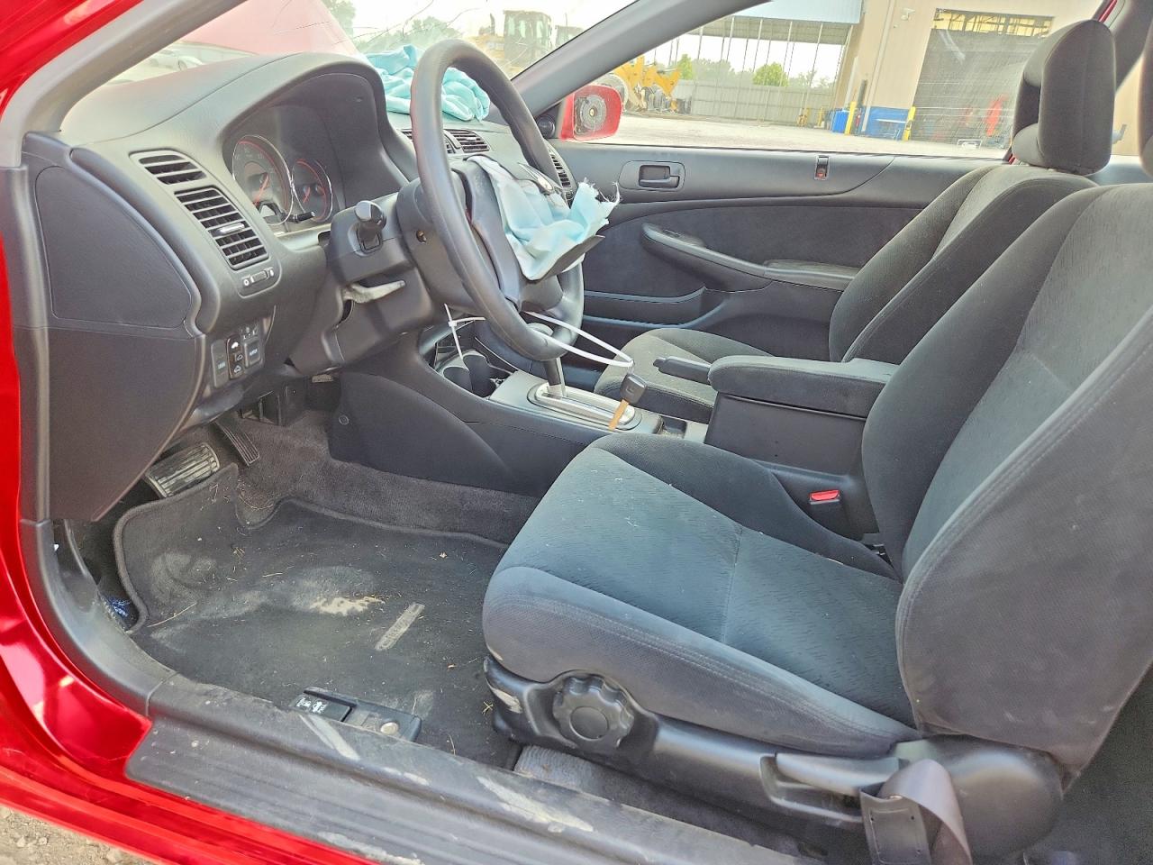 2004 Honda Civc Red vin: 1HGEM22924L054794
