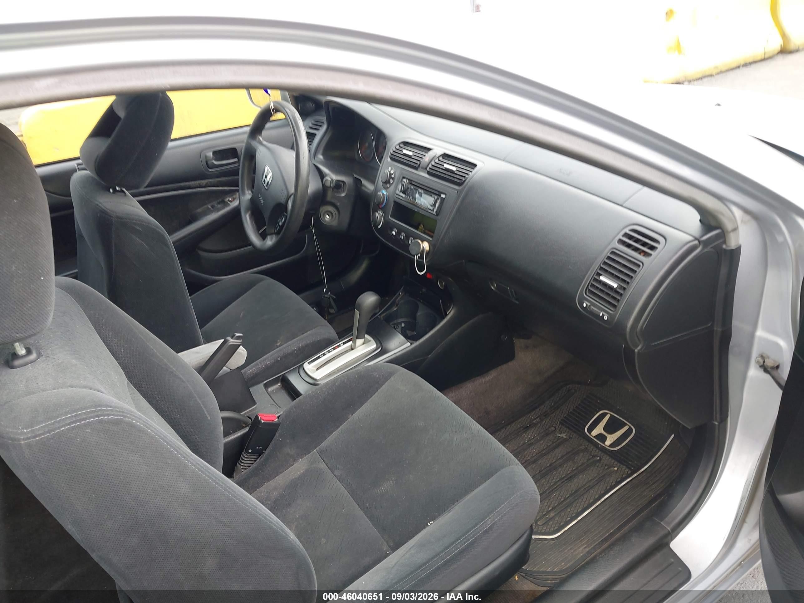 2005 Honda Civic Ex Silver vin: 1HGEM22925L000672