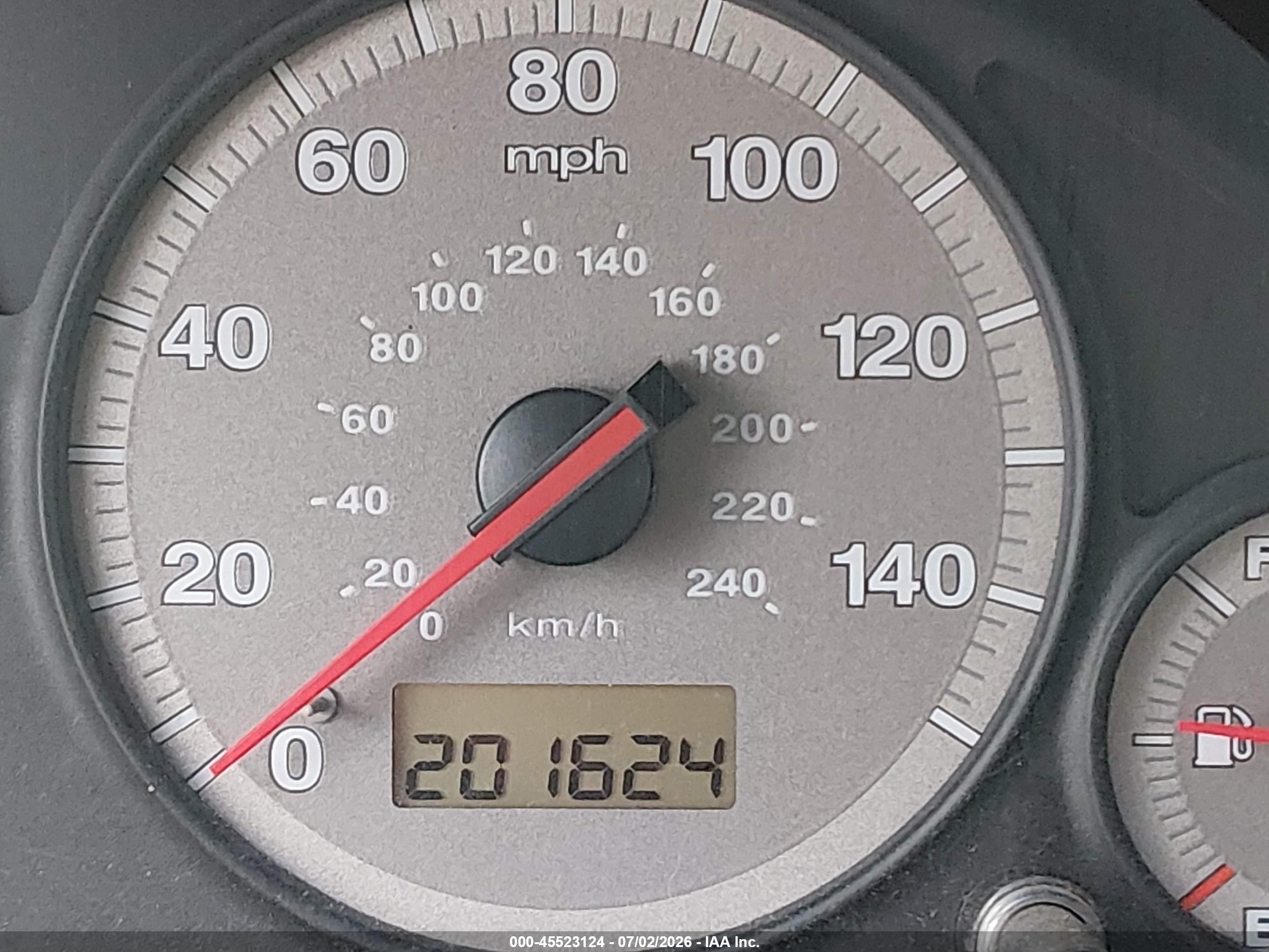 2001 Honda Civic Ex Blue vin: 1HGEM22931L119762