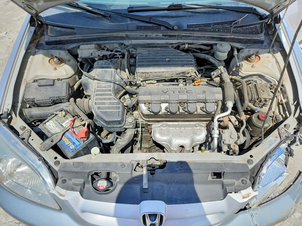 2003 Honda Civic Ex Серебряный vin: 1HGEM22933L037811