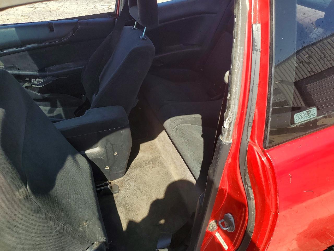 2003 Honda Civic Ex Red vin: 1HGEM22933L087382