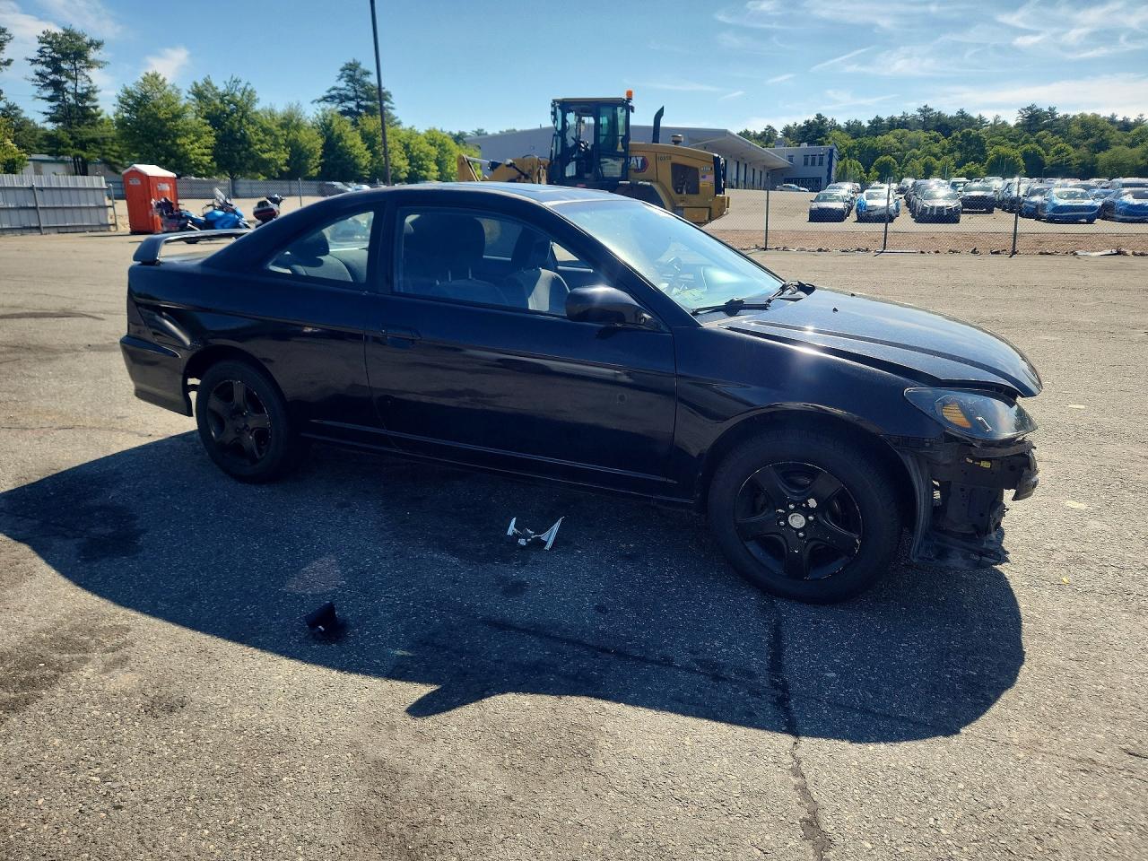 2005 Honda Civic Ex Серый vin: 1HGEM22935L021336