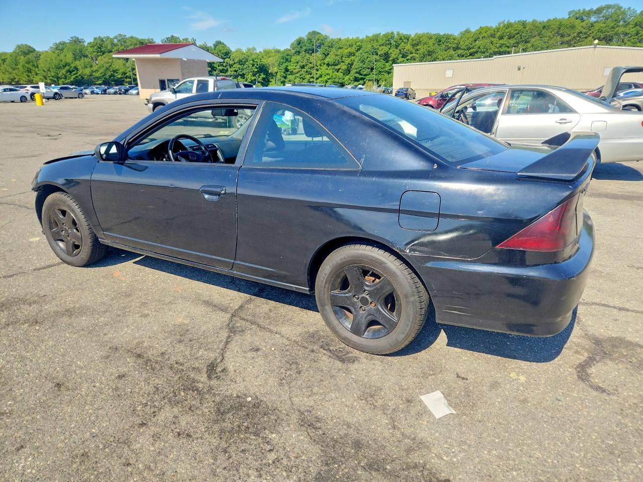 2005 Honda Civic Ex Серый vin: 1HGEM22935L021336