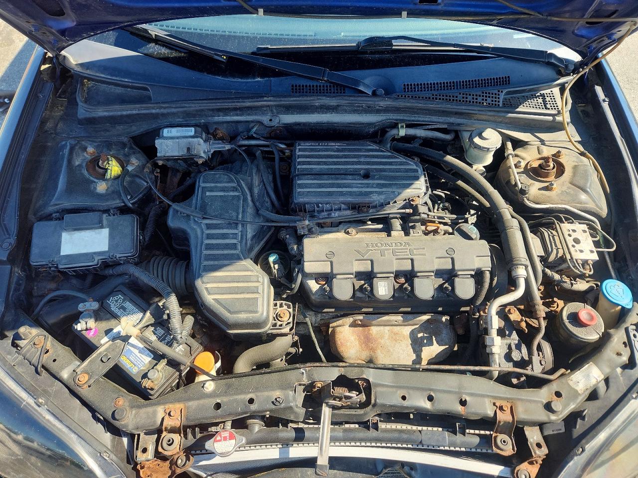 2005 Honda Civic Ex Серый vin: 1HGEM22935L021336
