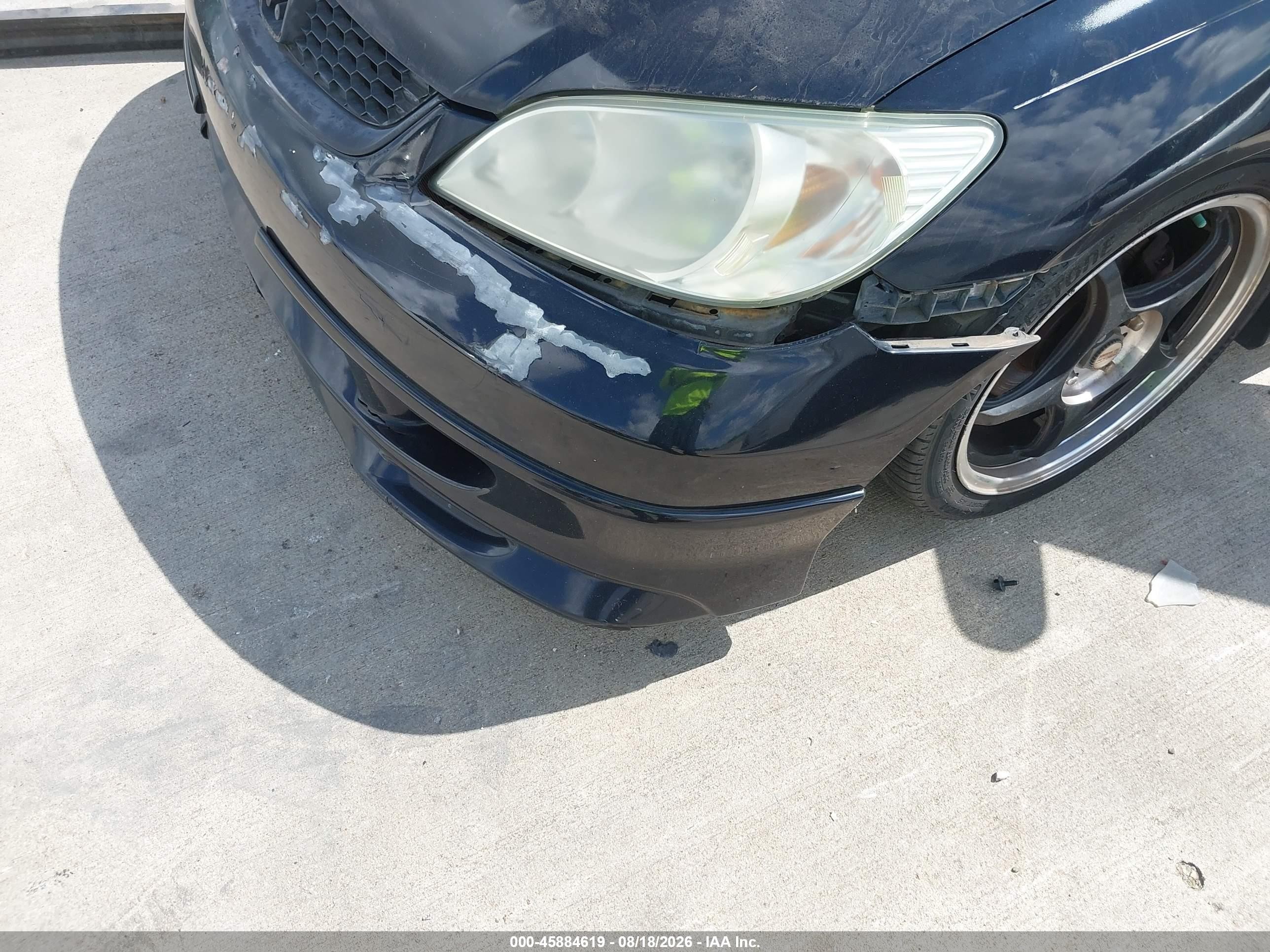 2005 Honda Civic Ex Black vin: 1HGEM22935L034393