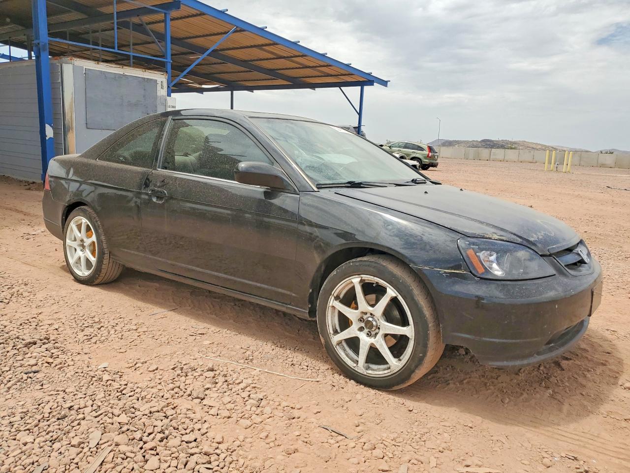 2001 Honda Civic Si Black vin: 1HGEM22941L013207
