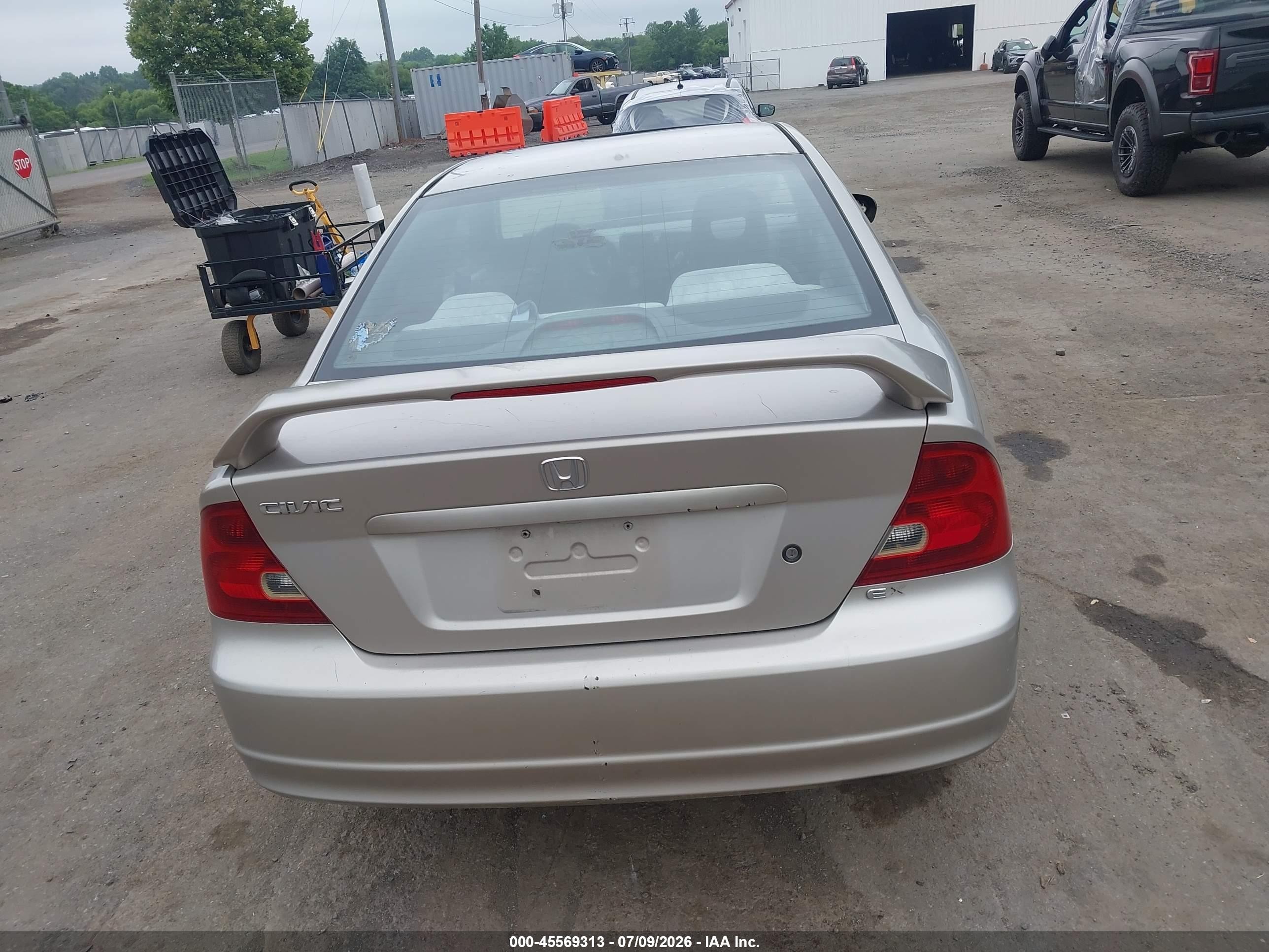 2002 Honda Civic Ex Gold vin: 1HGEM22942L078513