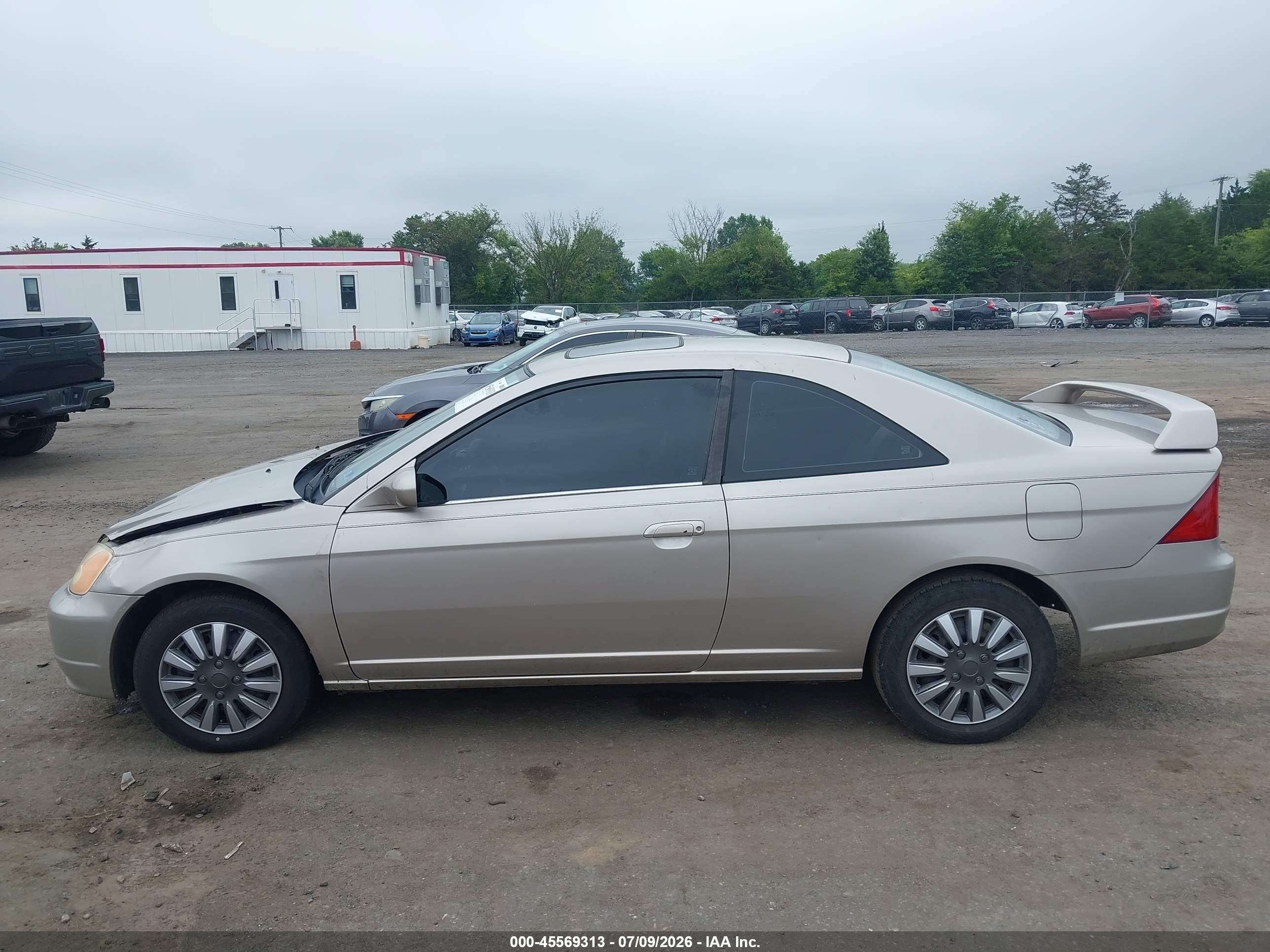 2002 Honda Civic Ex Gold vin: 1HGEM22942L078513