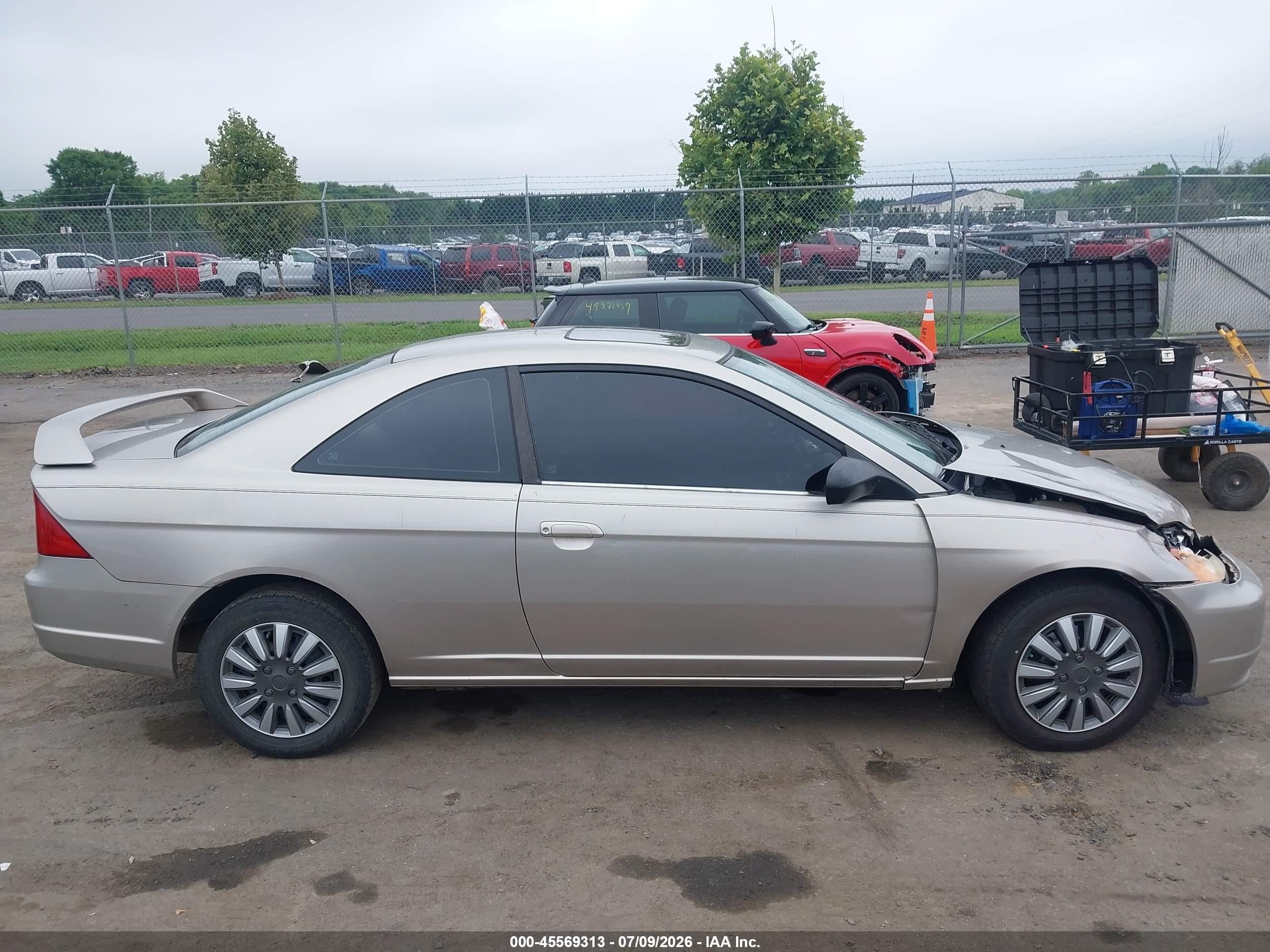 2002 Honda Civic Ex Gold vin: 1HGEM22942L078513
