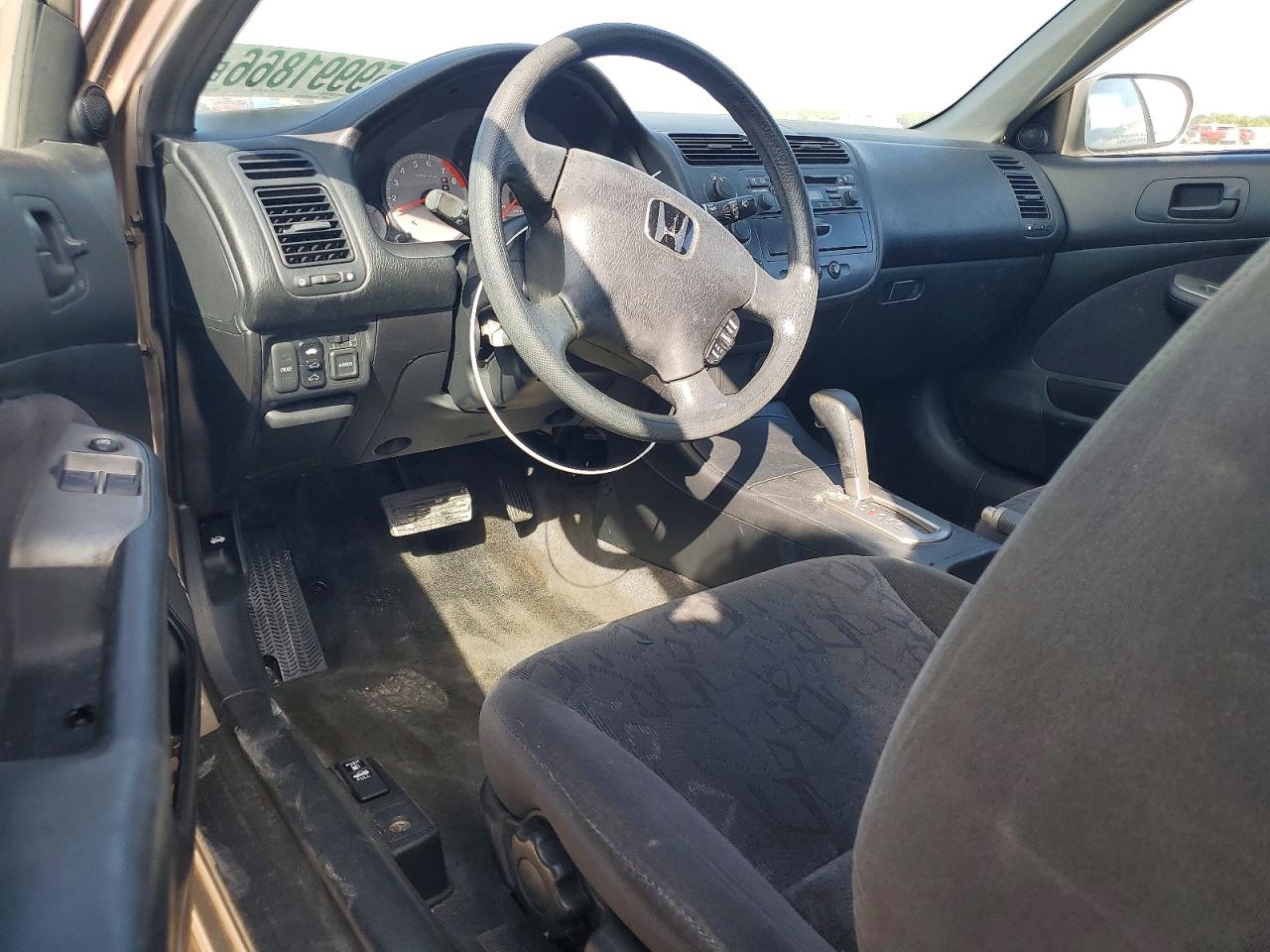 2002 Honda Civic Ex Золотой vin: 1HGEM22952L005182