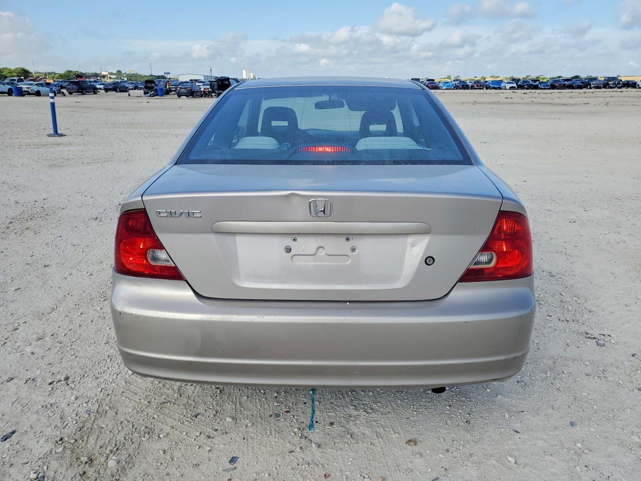 2002 Honda Civic Ex Золотой vin: 1HGEM22952L005182