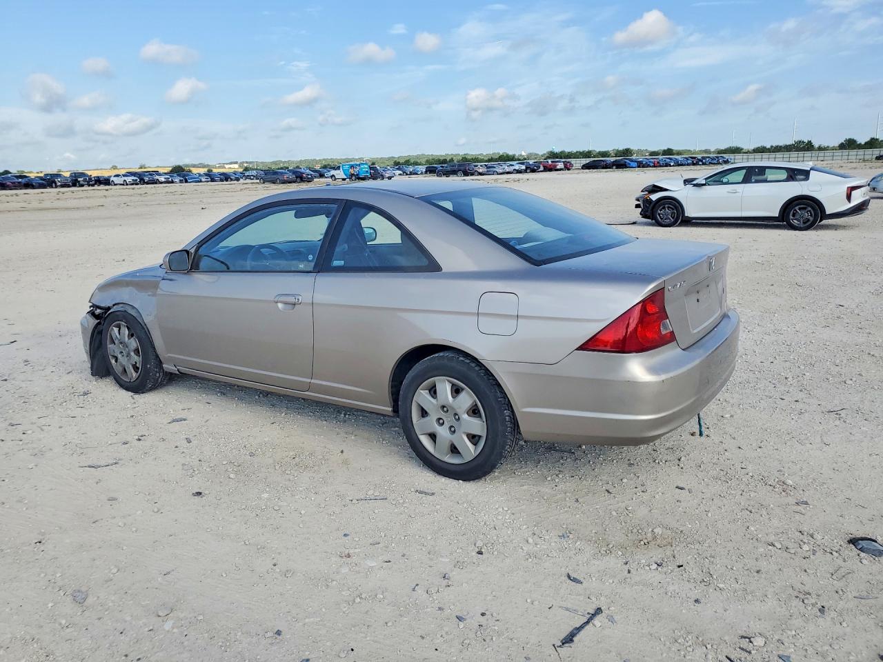 2002 Honda Civic Ex Золотой vin: 1HGEM22952L005182